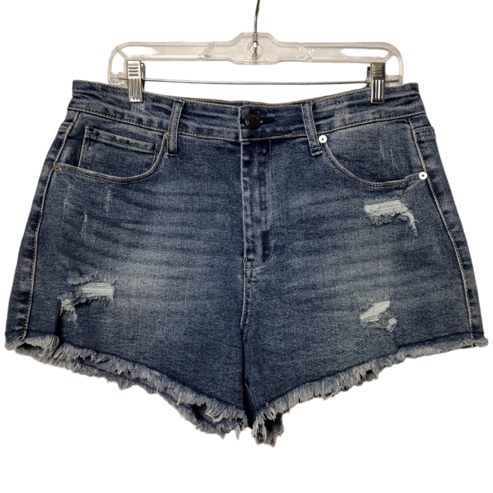 Blank NYC The Lennox High Rise Distressed Short